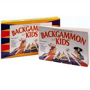 BACKGAMMON FOR KIDS by Lizann Flatt & Kelvin F.R. Smith 🎁 NEW